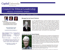 Tablet Screenshot of businessethics.org